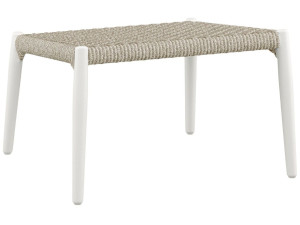 Алюминиевый прямоугольный низкий садовый столик