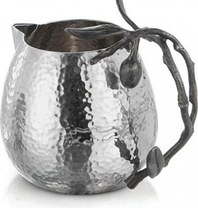 10564556 Michael Aram Молочник Michael Aram "Оливковая ветвь" 10см (серебрист.) Сталь нержавеющая