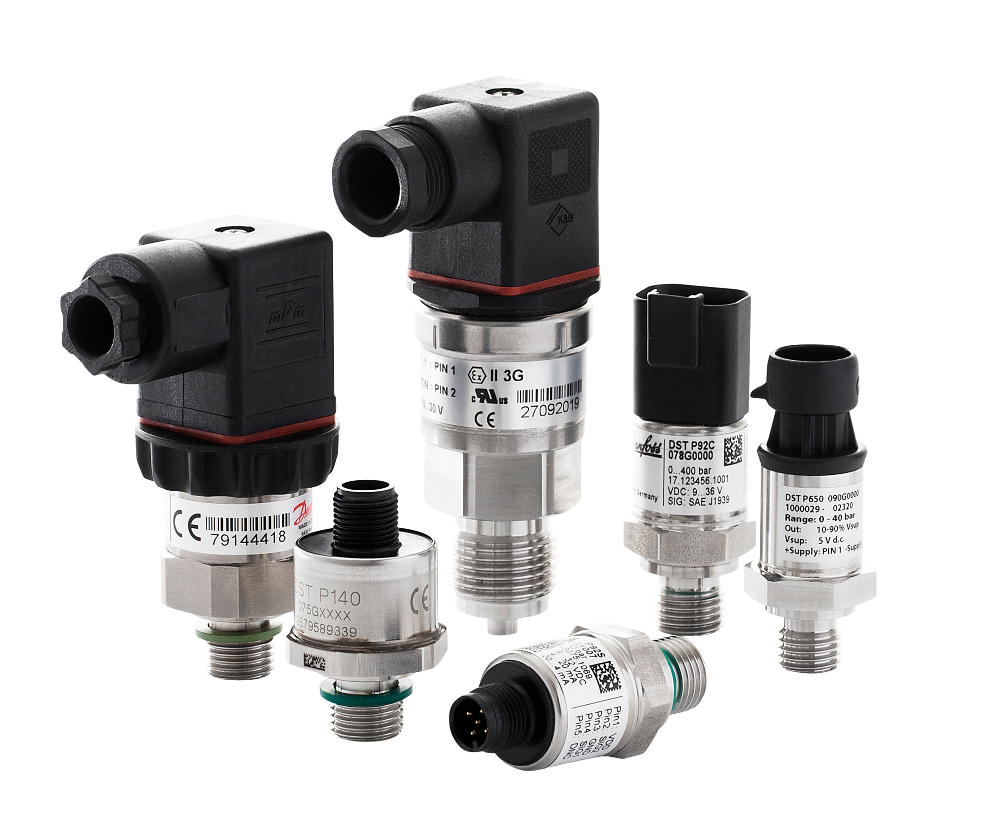 Danfoss MBS 3000 — преобразователи (датчики) давления для промышленных применений Преобразователь давления MBS 3000 060G1113  - Вид №8