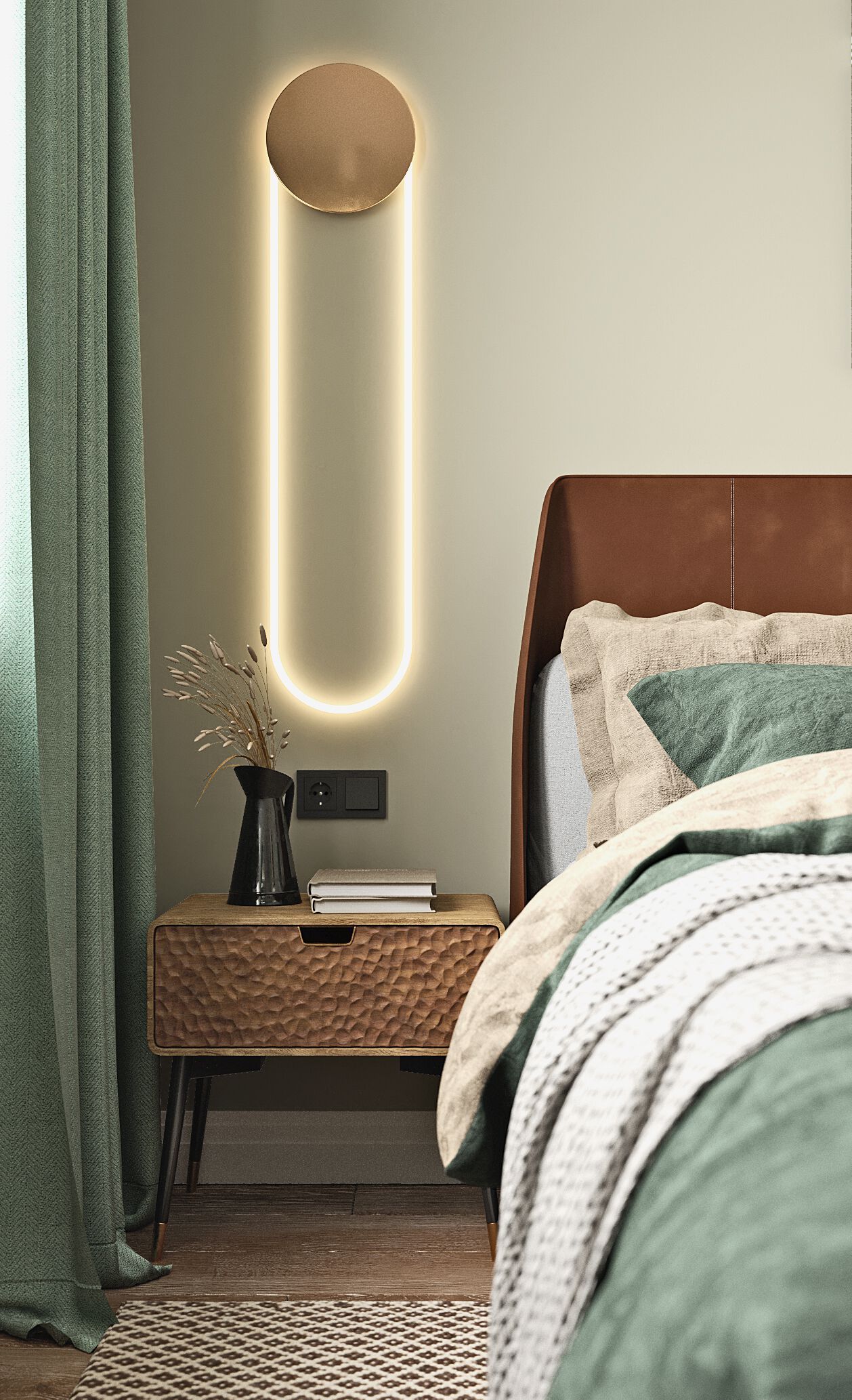 Стеклянный светодиодный настенный светильник Darmes Ra ARCH-00050010 - Вид №39