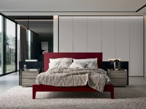 Febal Casa Деревянная кровать с высоким изголовьем