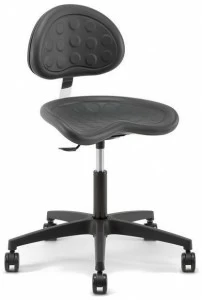 Linea Fabbrica Табурет офисный 5-спицевый со спинкой Tractor