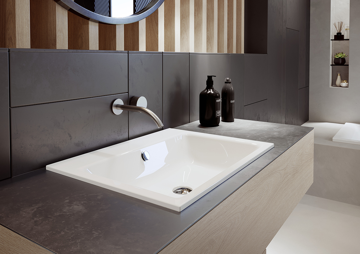 Умывальник KALDEWEI Сталь эмалированная 3150 178 черный 31503060178  - Вид №7