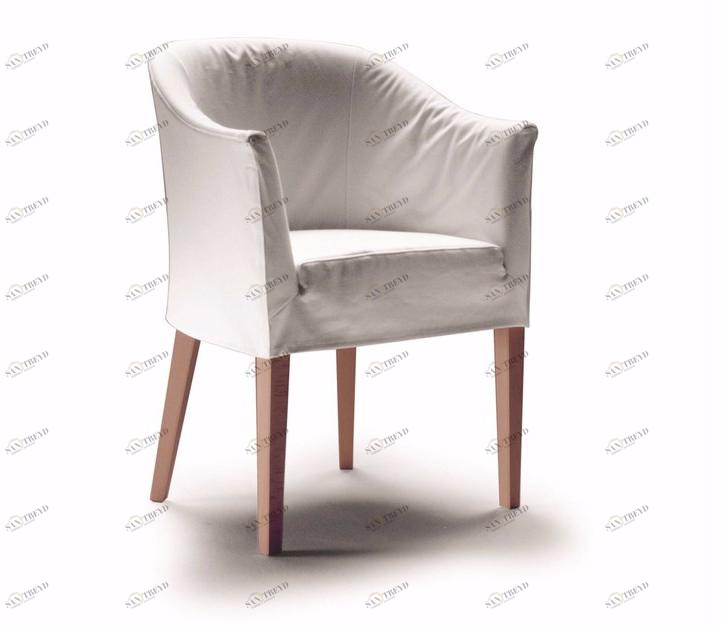 Flexform Кресло со съемным чехлом с подлокотниками sun-id-1372010