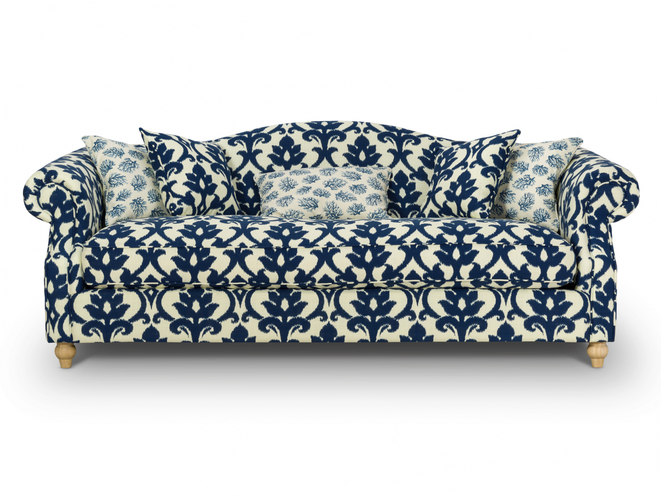 Диван Betty прямой синий KELLY LOUNGE ДИЗАЙНЕРСКИЕ 210973 Синий  - Вид №1