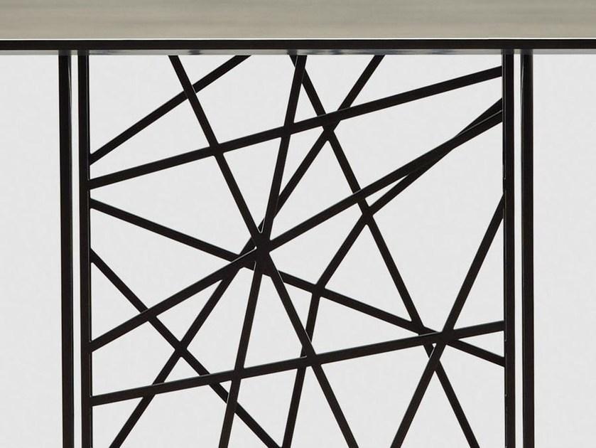 da a Квадратный обеденный стол из металла Deframe sun-id-1374627 - Вид №2