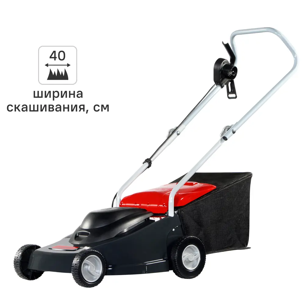 Газонокосилка электрическая Efco PR40 SE 1100 Вт 40 см 89373672 STLM-2154090 