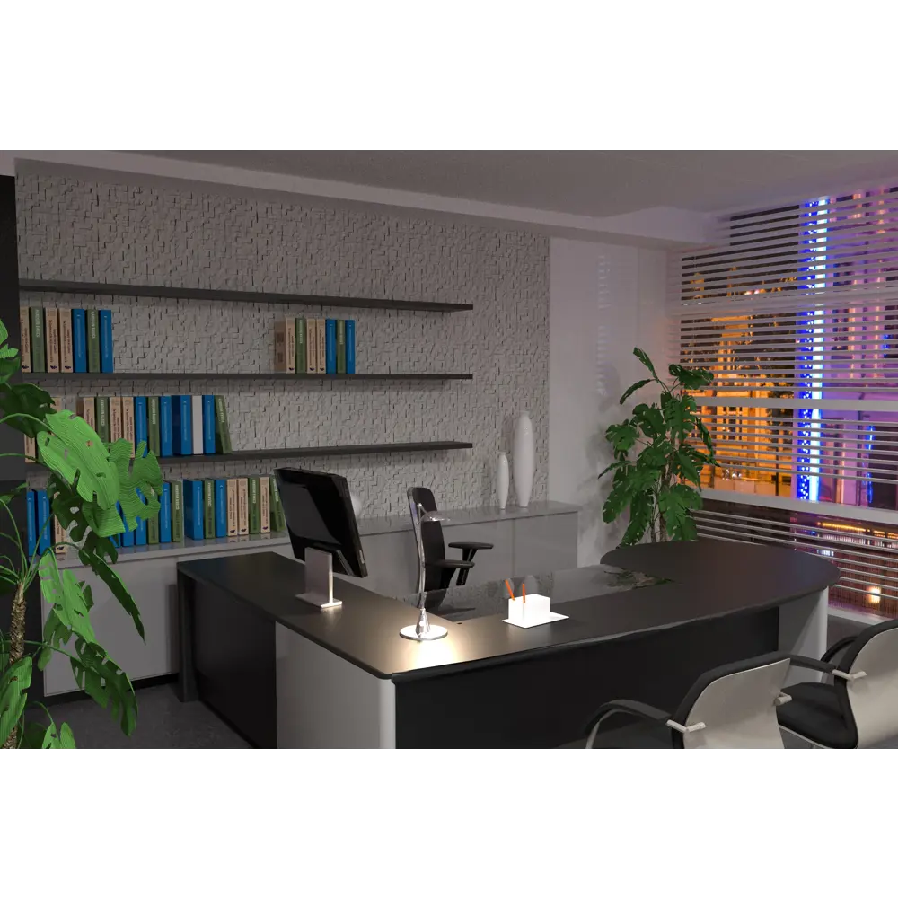 MONTE ALBA Декоративная плитка «Пикс Стоун» белая с текстурой каменной мозаики 82127096 STLM-0019938 - Вид №5