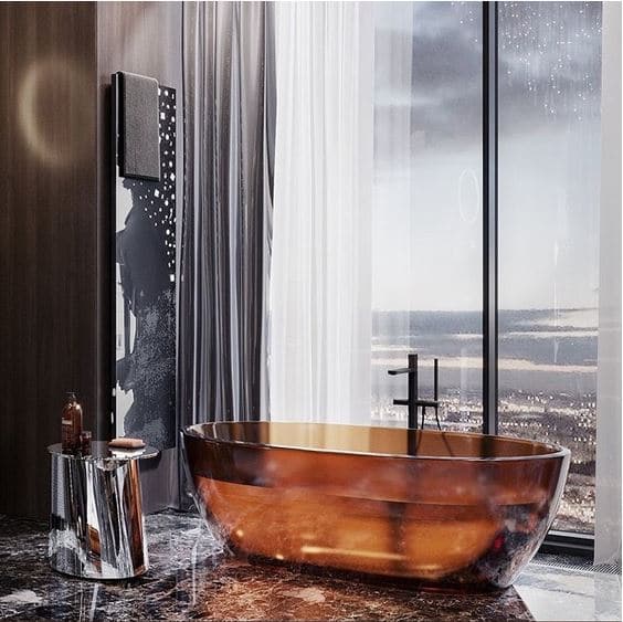 Водяной радиатор 220 x 70 cm Nuit étoilée Cinier  1374 Вт sun-id-1218008 - Вид №1