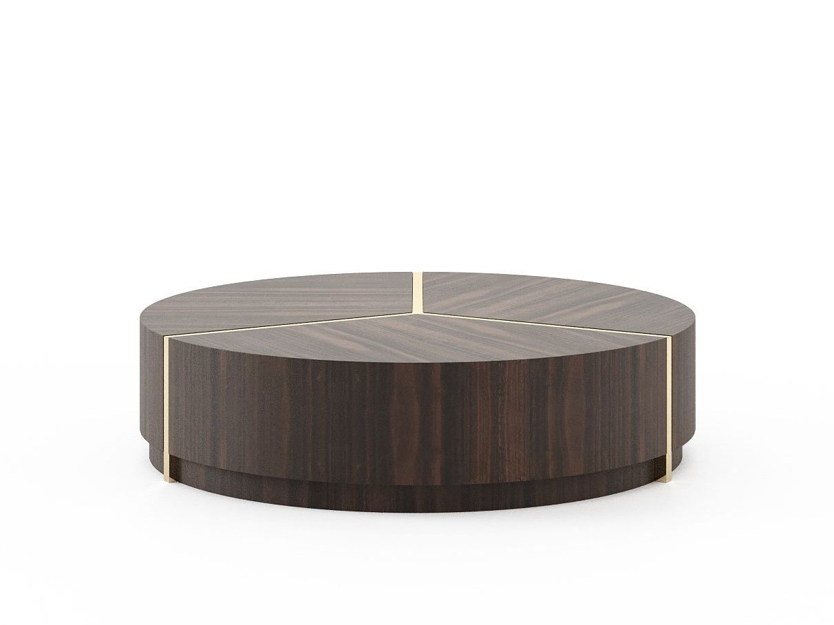 Деревянный низкий круглый журнальный столик Laskasas Not Another Edition ARCH-00133547 - Вид №8