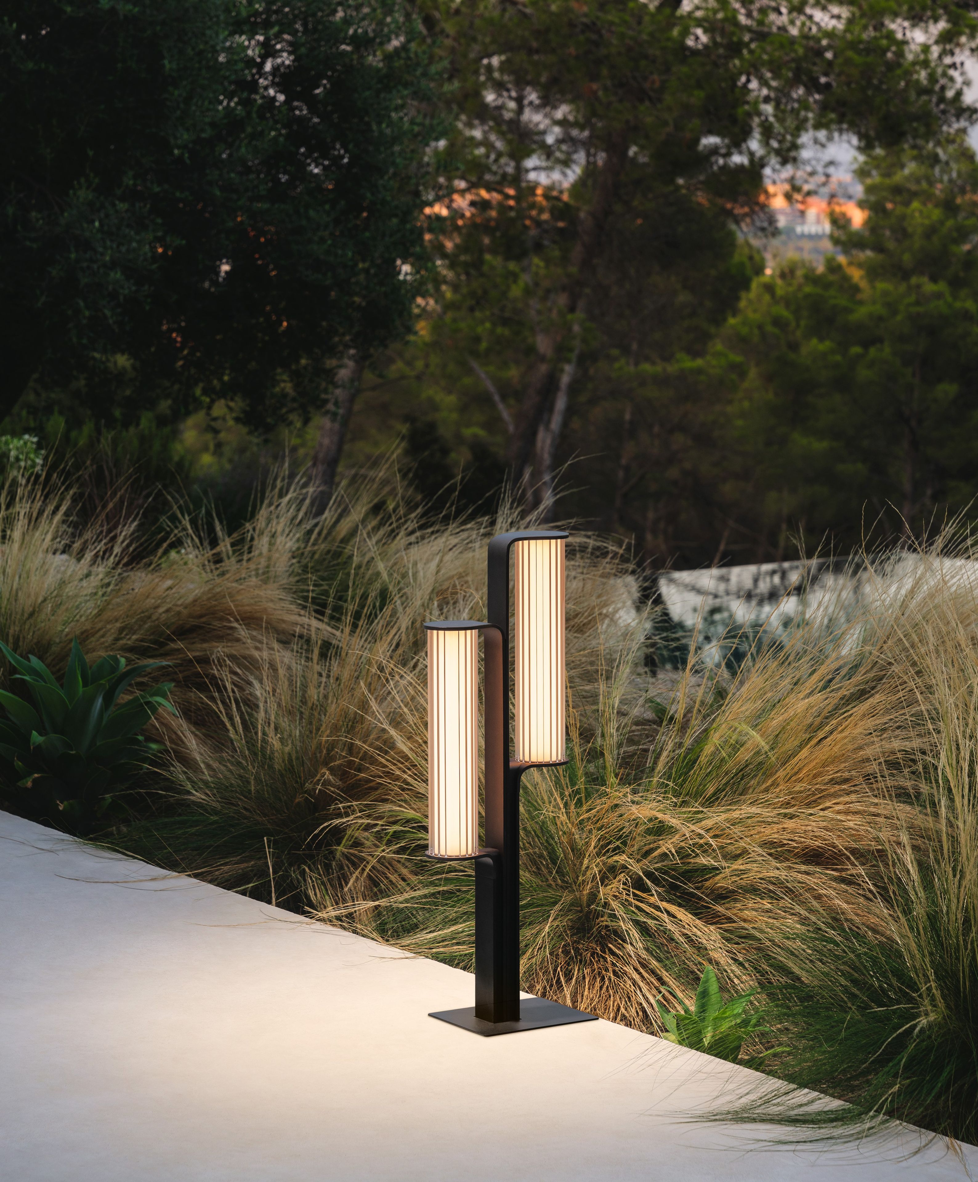 Алюминиевый и стеклянный светодиодный световой столб Vibia класс ARCH-00041699 - Вид №4