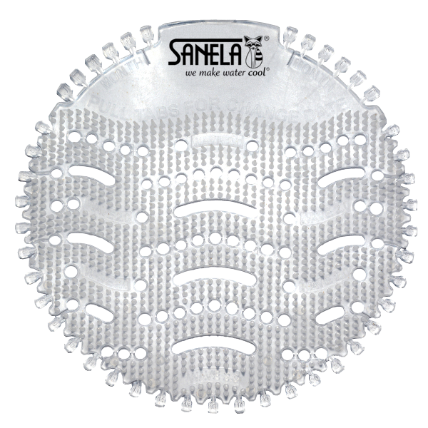 06112 Ароматическое ситечко в писсуар, цвет прозрачный, запах - жимолость SANELA 