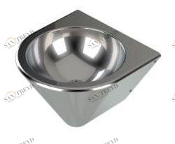 46272 Подвесная раковина настенная овальная PURUS  белая 