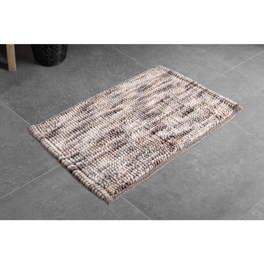 Коврик для ванной Wess Icat C21-50 50x80 см цвет бежево-коричневый STLM-2185416 - Вид №6