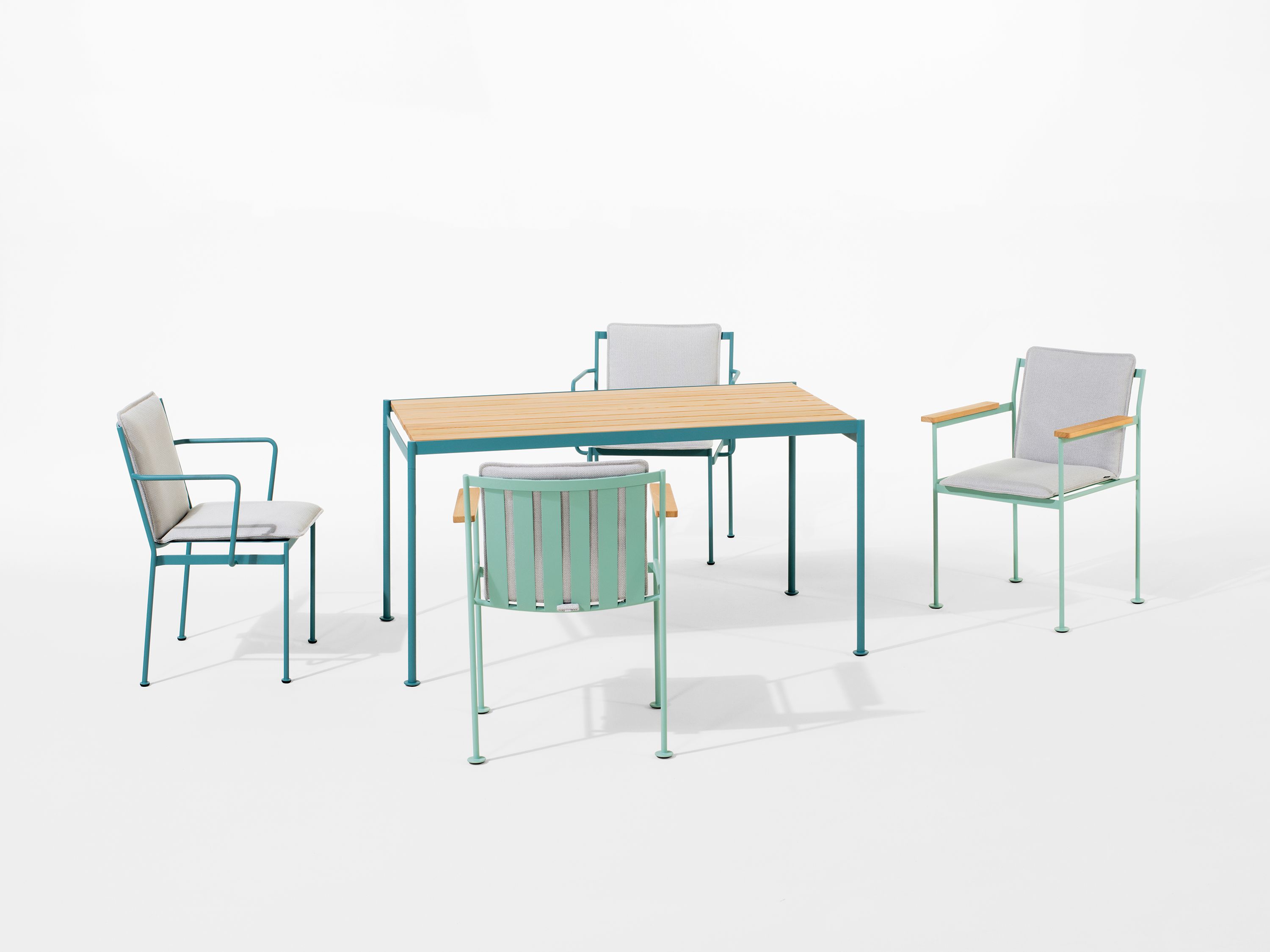 Металлический садовый стул с подлокотниками prostoria Jugo ARCH-00108298 - Вид №1