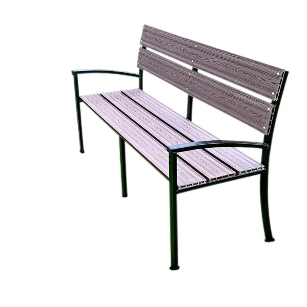 Лавка садовая Удача 150х90х20 см черный 84004975 STLM-2031881 Santreyd 