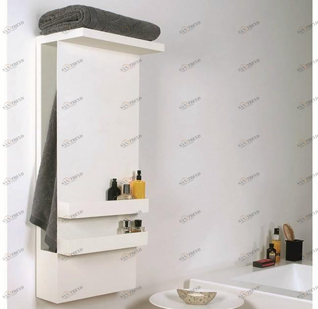 mg12 Настенный электрический полотенцесушитель из алюминия I geometrici | scaldasalviette 157308