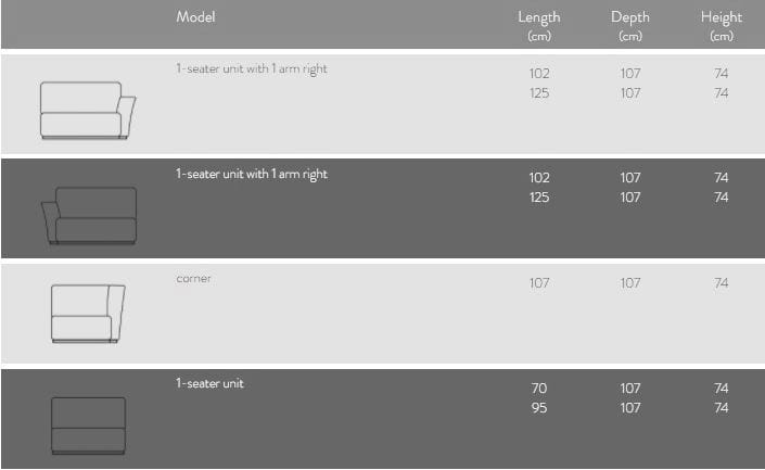 3-местный тканевый диван Duvivier Canapés Auguste ARCH-00051087 - Вид №2