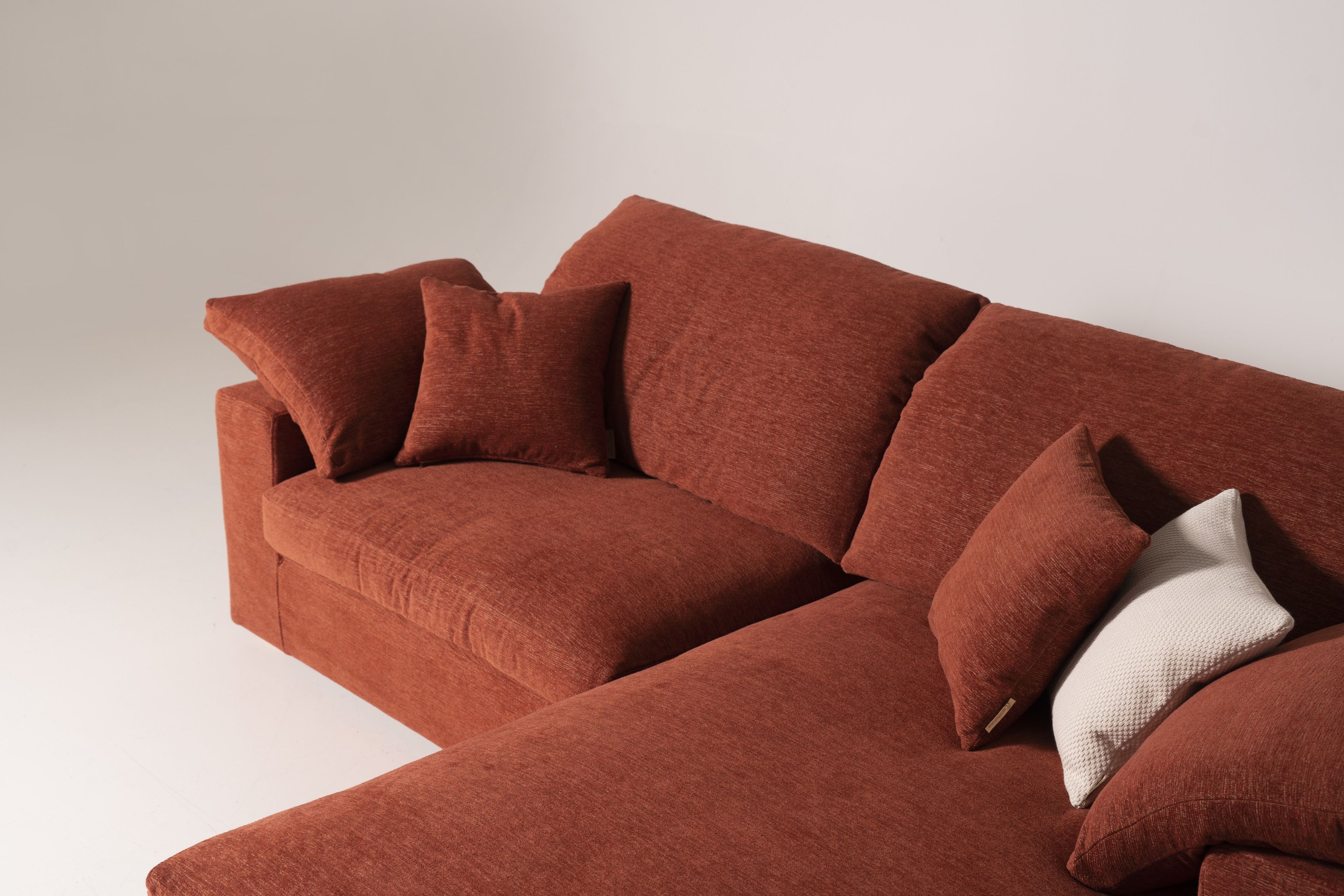 Тканевый диван с полуостровом Mantellassi 1926 ITALO ARCH-00068001 - Вид №4