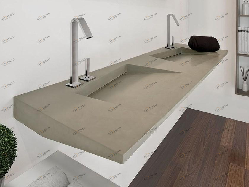 Подвесная раковина настенная овальная LASA IDEA Flow белая sun-id-1400988