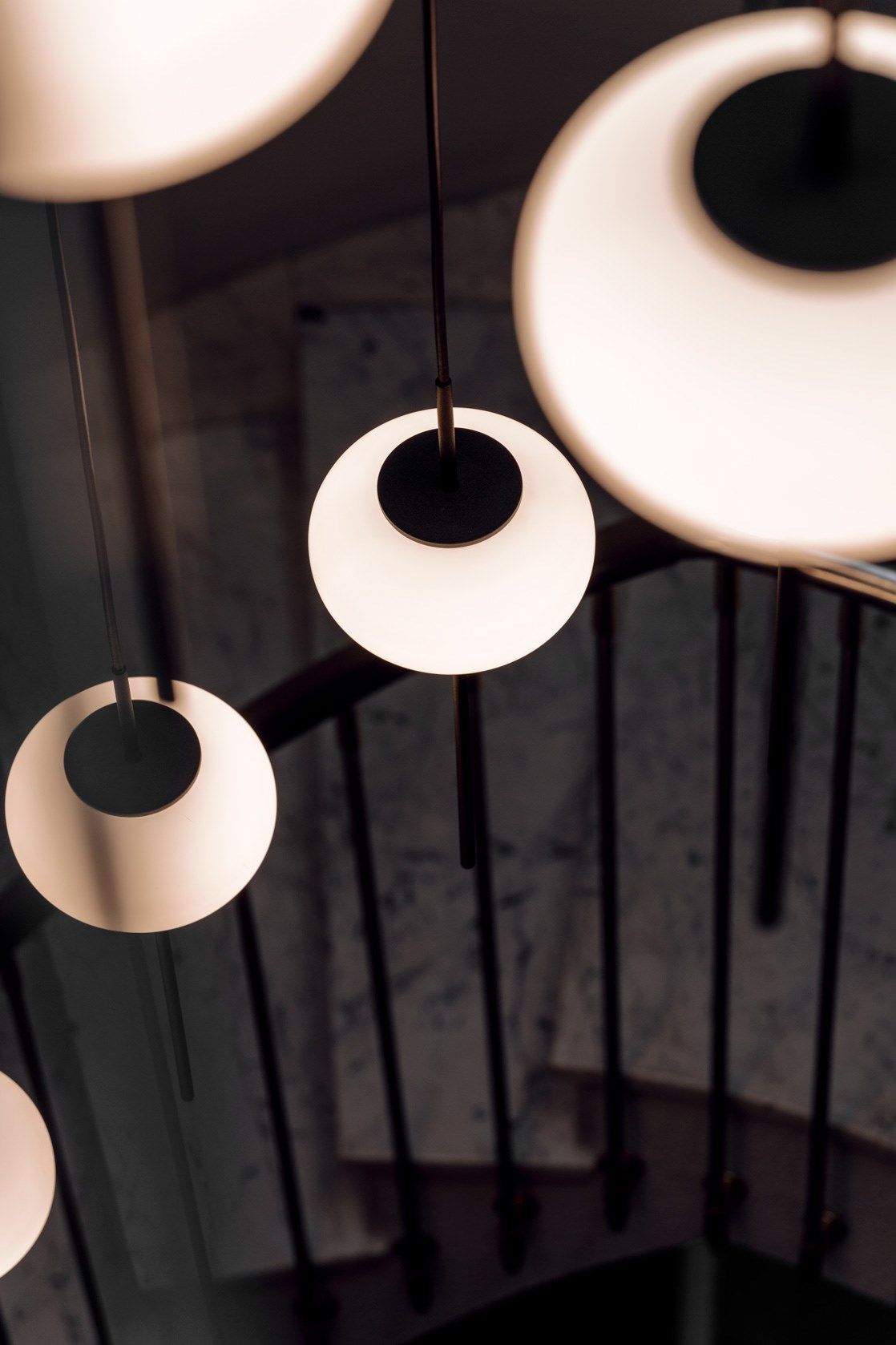 Опаловое стекло светодиодный подвесной светильник Milan Iluminacion Astros ARCH-00099813 - Вид №8