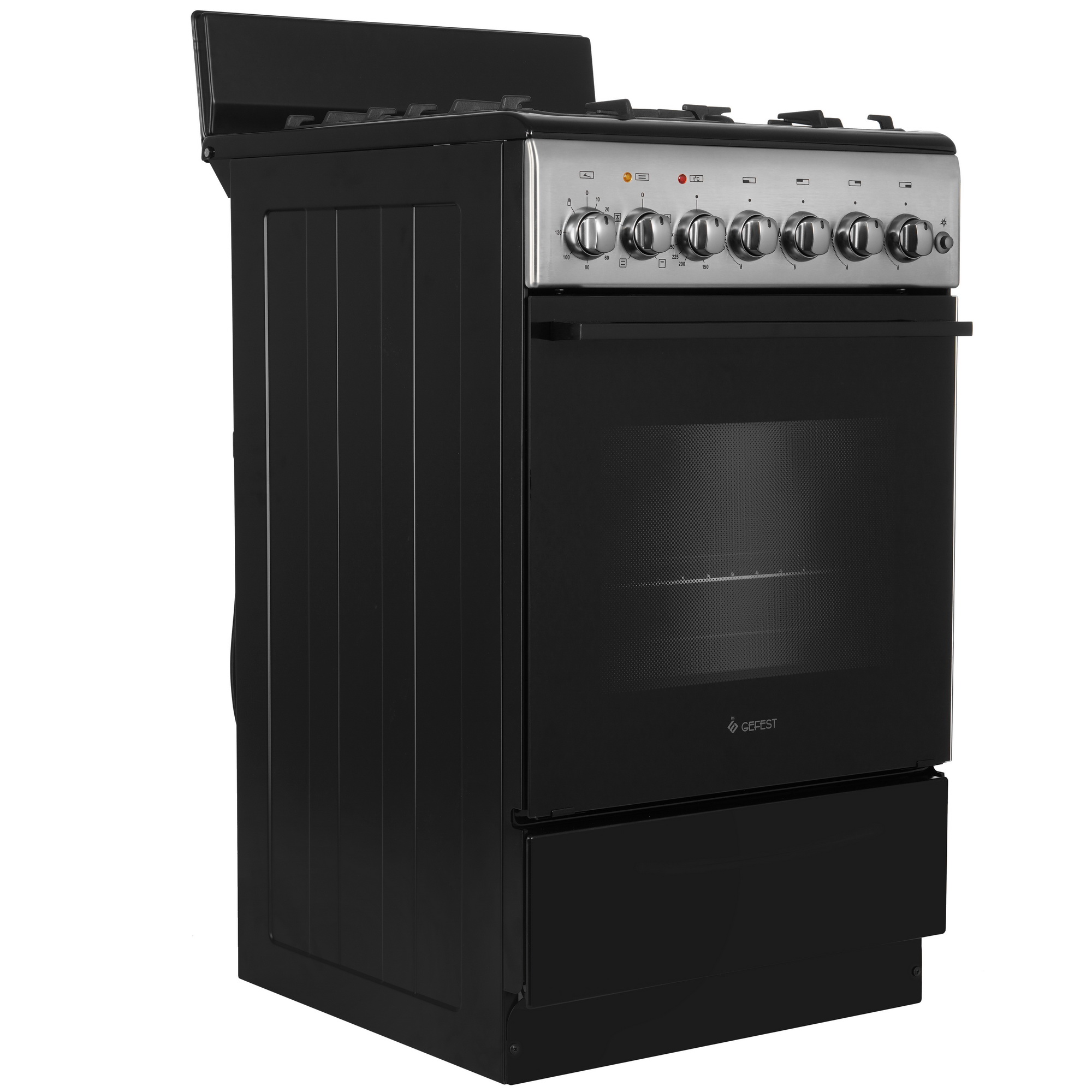 9055692 Комбинированная плита Gefest ПГЭ 5102-01 0194 черный STDN-0023487 - Вид №1