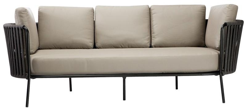 Vermobil 3-х местный садовый диван Desiree rope De635 - de638 - Вид №4