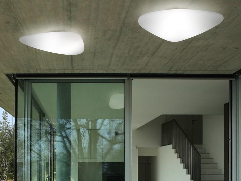 Alma light Уличный светодиодный потолочный светильник из полиэтилена Stone sun-id-1370480 - Вид №2