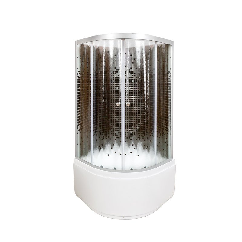 BМ4590 N (без крыши) BLACK Душевая кабина DETO Серия ВМ L 890 N без крыши BLACK - Вид №20