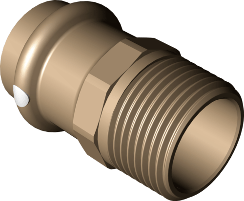 628 734 Модель 4511 Трубопроводные системы  Profipress S  Переходники/​переходные угольники Santreyd  - Вид №2