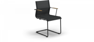 Sway Stacking Dining Chair with Arms  Gloster Обеденный стул Sway