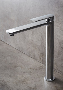 1381261 Смеситель Для Умывальника Slim High Chrome Hafa  Хромированный