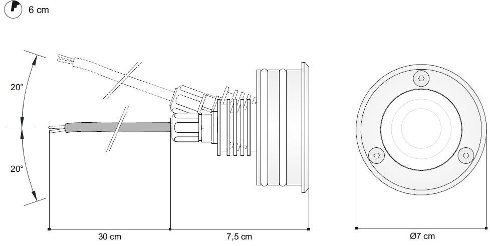 EGOLUCE Уличные светодиодные лестницы Zeppelin 6411  - Вид №3