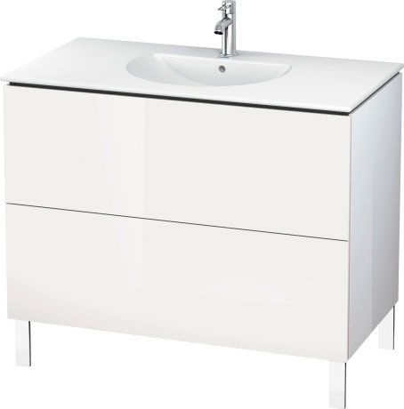 LC660707979 L-Cube Тумбочка напольная Орех натуральный, декор Duravit - Вид №2