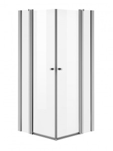 W51G-E3D9-200-CT Дверь в нишу с неподвижным элементом 1200х2000 профиль хром стекло пр AM.PM Inspire S