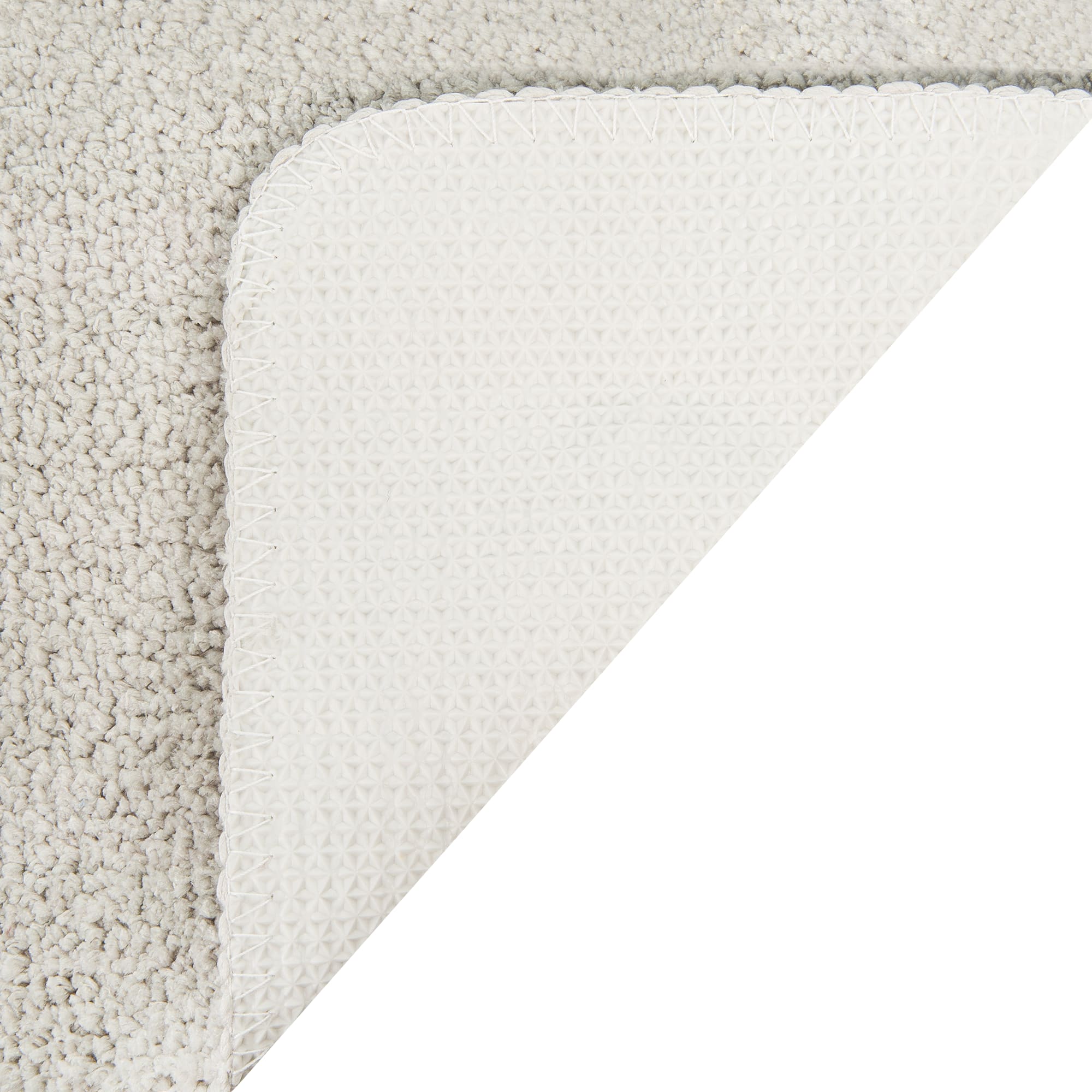 82490623 Коврик для туалета 45x45 см цвет серый Presto Santreyd  - Вид №2