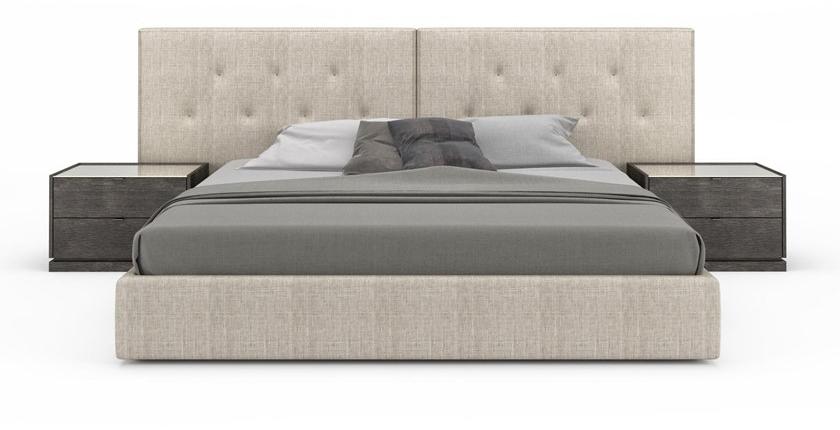 Huppé Двуспальная кровать из ткани с тафтинговым изголовьем Encore 3949u / 3953u HUPPE - Вид №2