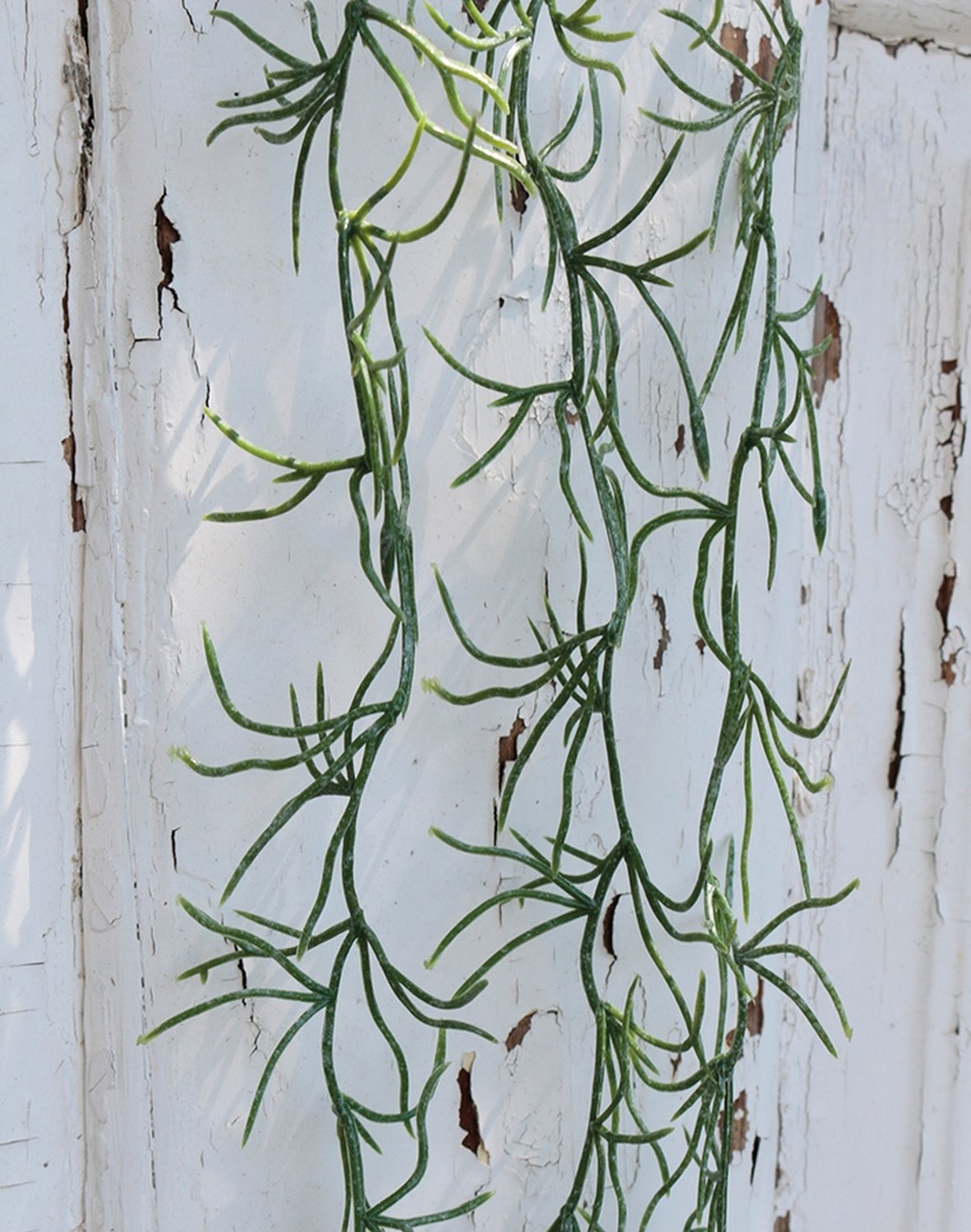 5215 809 a3 Вешалка из искусственного мха, 106 см, зелено-серая H-andreas 