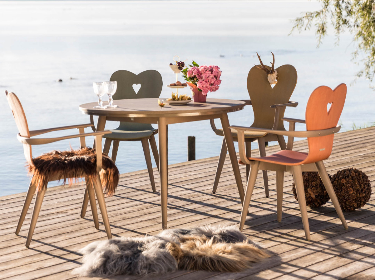 72.00.0533 Кресло Alpenblick старое серое / сине-зеленое Mbm  - Вид №1