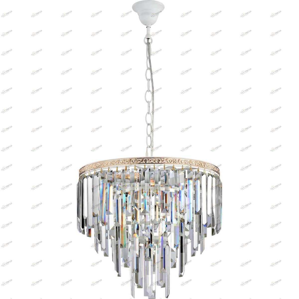 Подвесная люстра Stilfort Kristalina 2110/03/06P STILFORT ДИЗАЙНЕРСКИЕ, KRISTALINA 00-3888503 Золото;прозрачный 