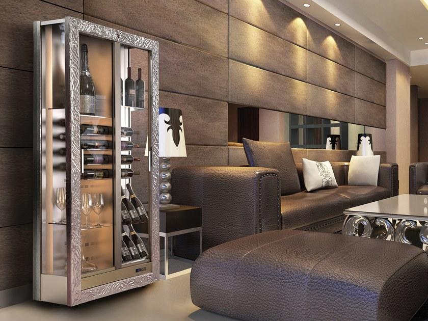 EXPO Алюминиевый винный шкаф с рамой из МДФ Teca Te-m12 / te-c12 - Вид №4