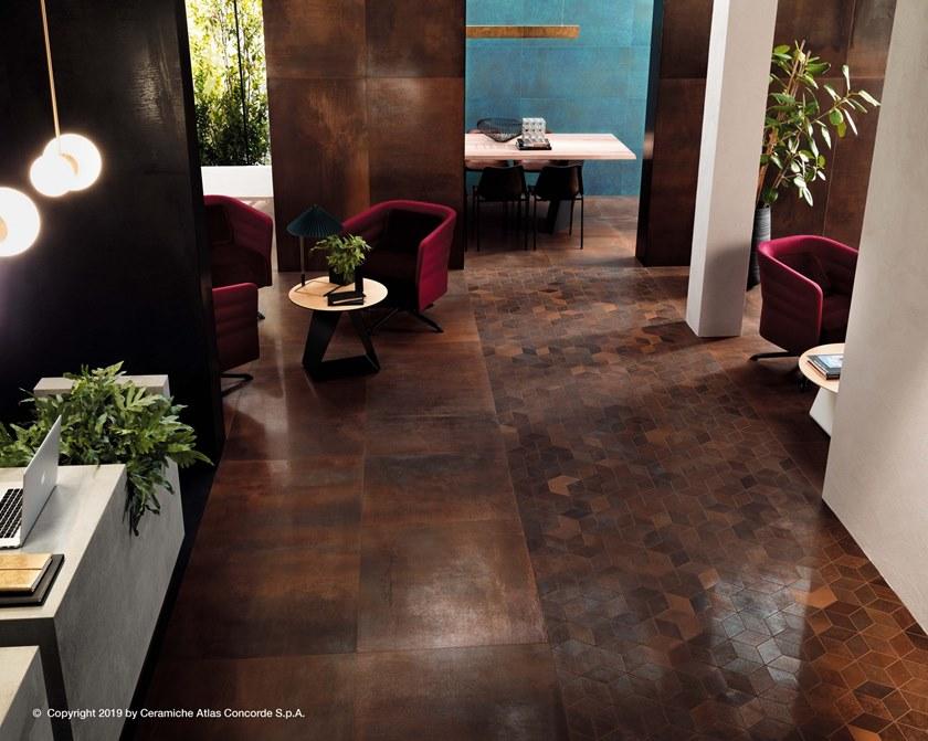 Atlas Concorde Напольные покрытия с эффектом металла Blaze sun-id-1390567 - Вид №57