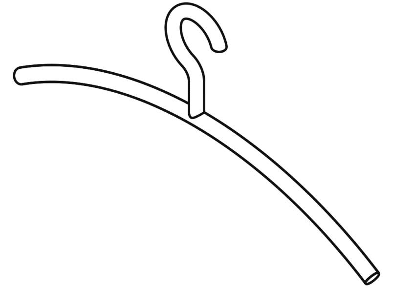 570.1B вешалка HEWI Edition matt | Polyamid  - Вид №19