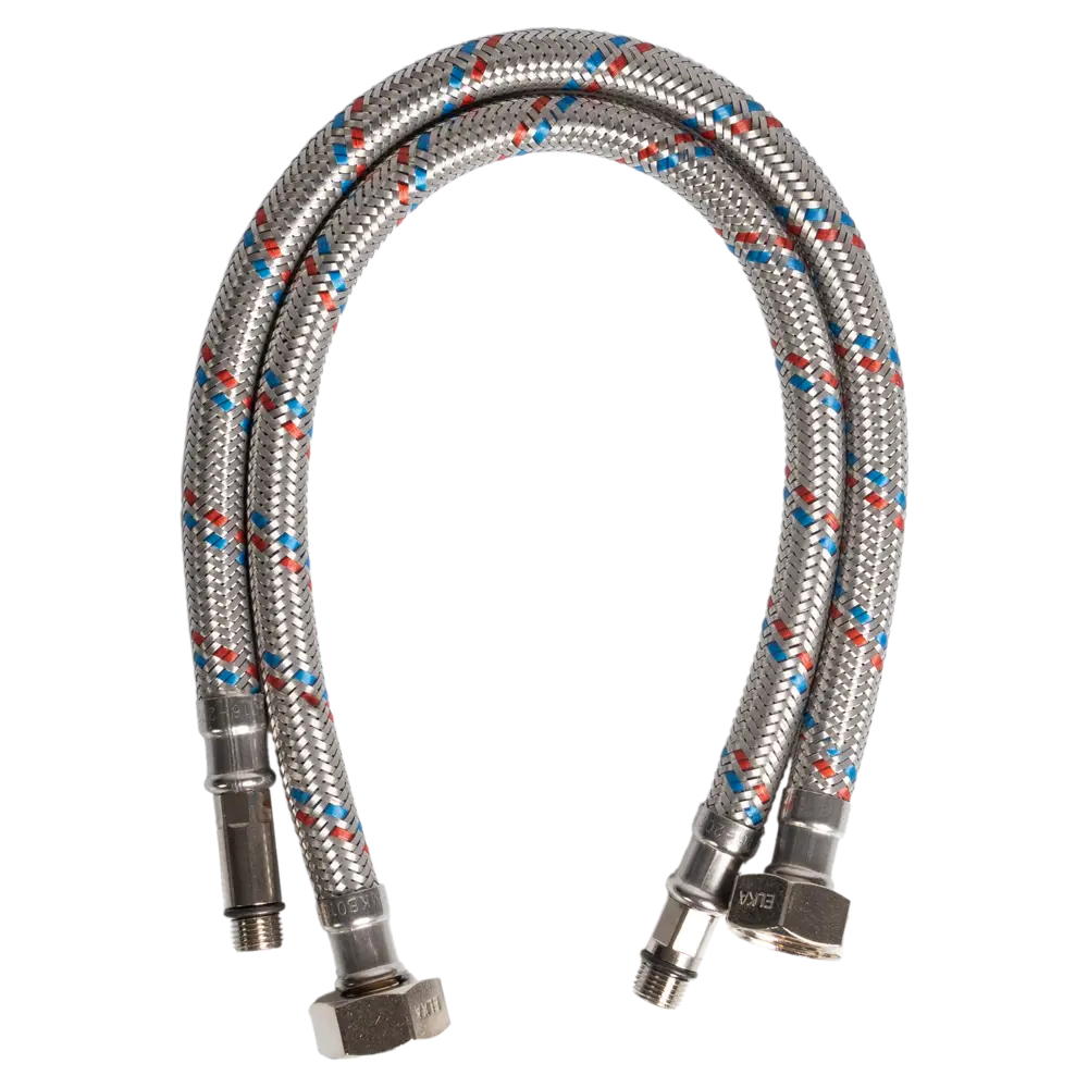 Гибкая подводка для смесителя ELKA 1/2" 30 см 89396290 STLM-1578257