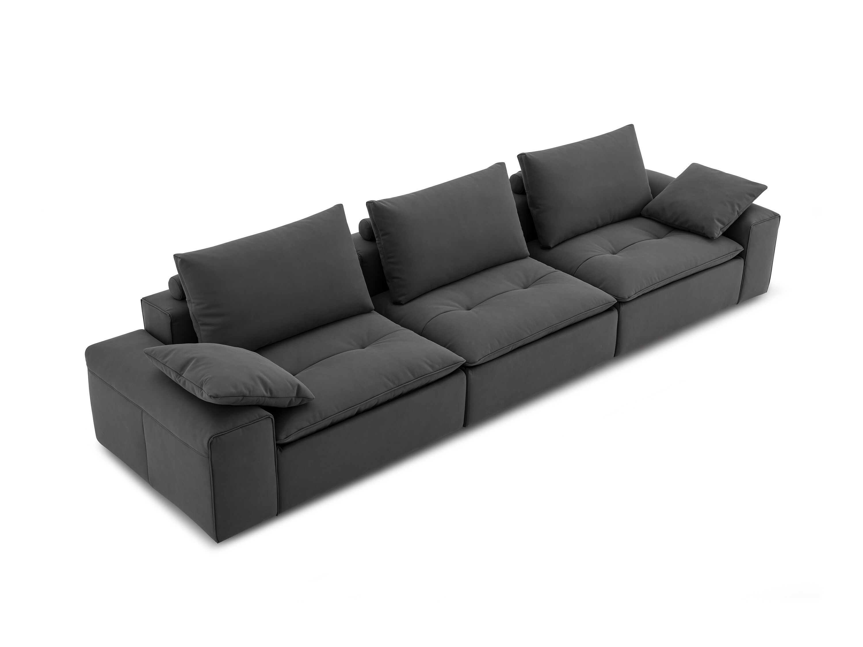 Кожаный линейный диван CAMPO DE' FIORI MIST ARCH-00099672 - Вид №9