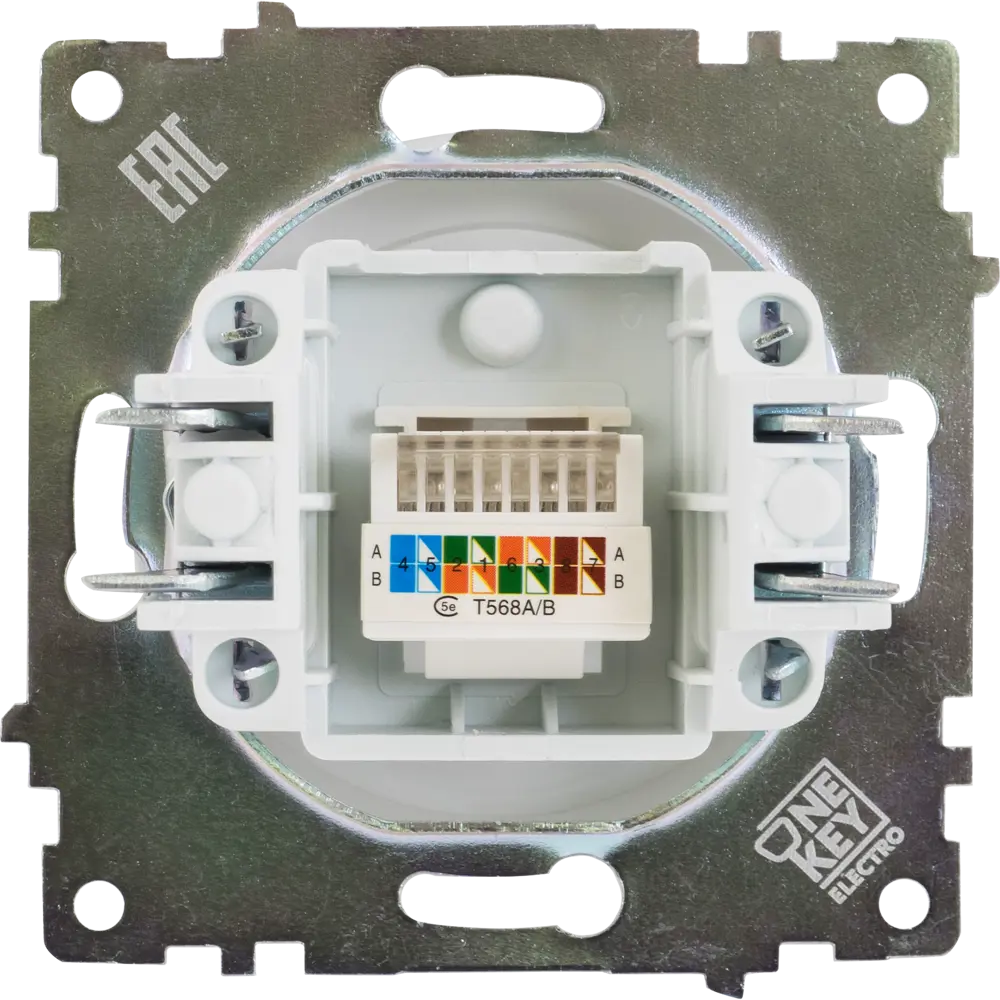 ONEKEYELECTRO Florence — компьютерная розетка для интернета и локальных сетей 82126964 STLM-0019850 - Вид №3