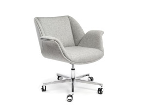 5-спицевое вращающееся офисное кресло с подлокотниками