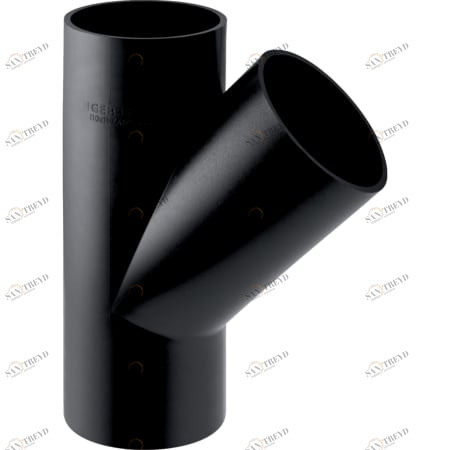 GEBERIT 367.120.16.1 Тройник Geberit PE 45° 