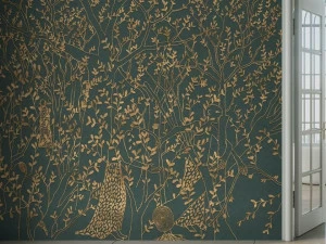 Affreschi & Affreschi Рулонные экологические обои из гипса с цветочными мотивами Season 1 Kw1504