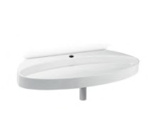 L016T1R1V4.100 Подвесная раковина настенная овальная A. e T. Italia P35 Белый глянцевый
